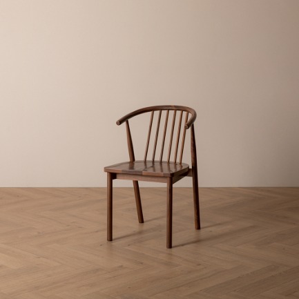 classic walnut chair