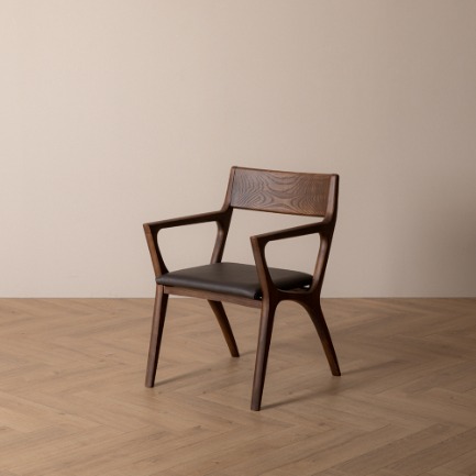 avignon walnut chair